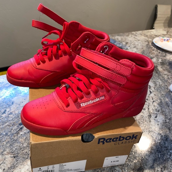 Red F/S HI Reebok Junior Classic - Picture 3 of 7